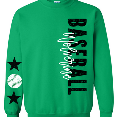 Texico Baseball Vertical with Sleeve