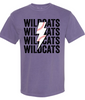 Clovis Wildcat Baseball  Lightening Bolt