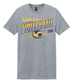 Clovis Christian Volleyball T-Shirt