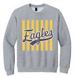 Clovis Christian Stripes Crewneck Sweatshirt