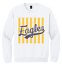 Clovis Christian Stripes Crewneck Sweatshirt