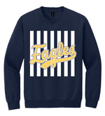 Clovis Christian Stripes Crewneck Sweatshirt