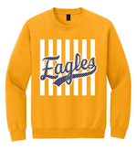 Clovis Christian Stripes Crewneck Sweatshirt