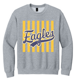 Clovis Christian Stripes Crewneck Sweatshirt