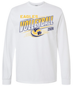 Clovis Christian Volleyball Long Sleeve T-Shirt