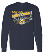 Clovis Christian Volleyball Long Sleeve T-Shirt