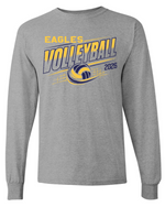 Clovis Christian Volleyball Long Sleeve T-Shirt