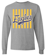 Clovis Christian Stripes Long Sleeve T-Shirt