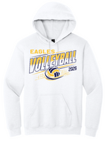Clovis Christian Volleyball Hooded Sweatshirt