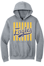 Clovis Christian Stripes Hooded Sweatshirt