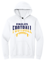 Clovis Christian Football Hooded Sweatshirt