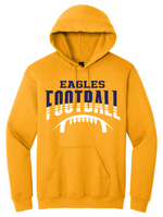 Clovis Christian Football Hooded Sweatshirt