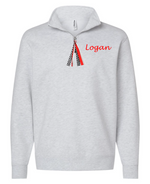 Logan Longhorn Quarter-Zip Pullover