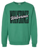 Wolverines Comfort Wash Crewneck