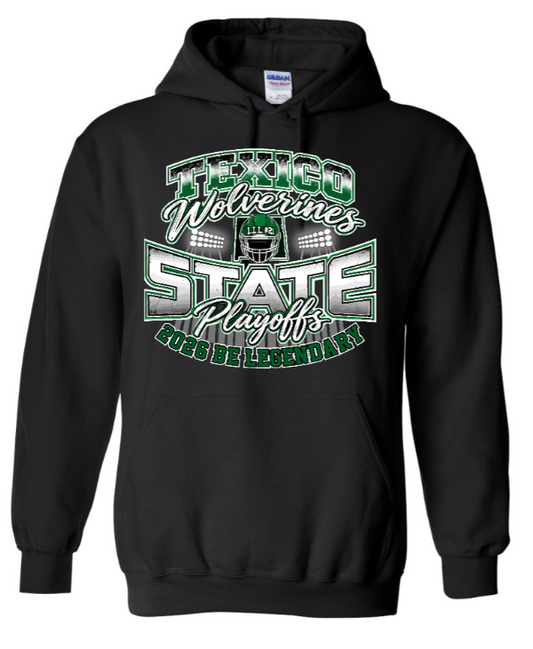 Texico Football Playoff Hoodie