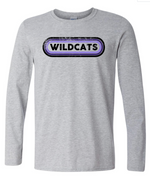 CMS WILDCATS BADGE LONG SLEEVE T-SHIRT