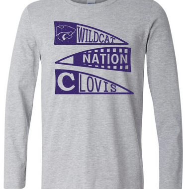 CMS WNC Flags Long Sleeve T-Shirt