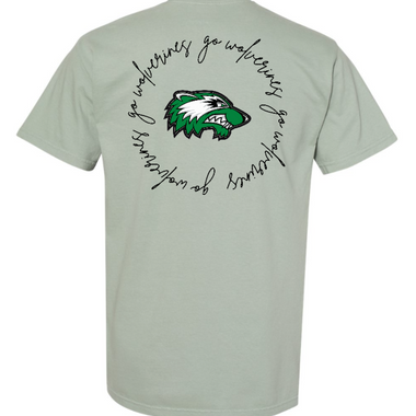 GO WOLVERINES COMFORT COLORS T-SHIRT