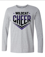 CHS CHEER WILDCAT CHEER LONG SLEEVE T-SHIRT