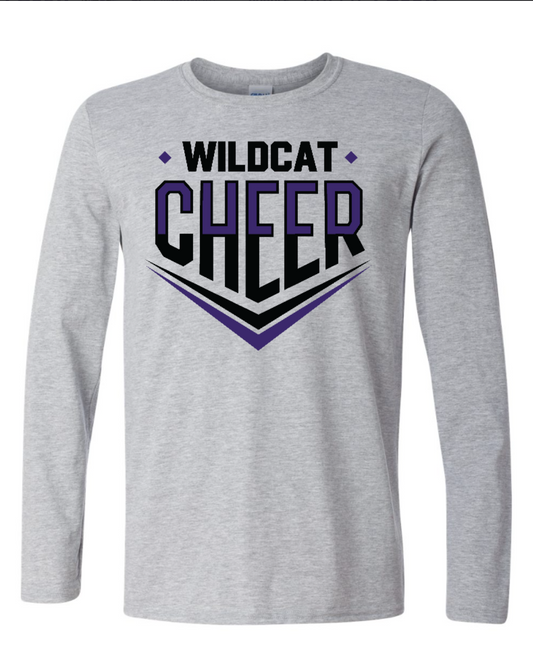 CHS CHEER WILDCAT CHEER LONG SLEEVE T-SHIRT