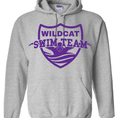 Wildcat Swim Team Swim Hoodie