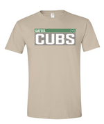 Gattis Cubs Tshirt in Black or Tan