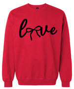Valentines Day Love Crewneck