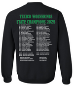 Texico Wolverines State Championship Ring With Roster