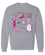 Texico Cheer Collage Crewneck