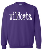 Clovis Wildcat Baseball  Wildcats Crewneck