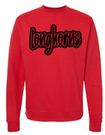 Longhorns Midweight Crewneck