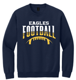 Clovis Christian Football Crewneck Sweatshirt
